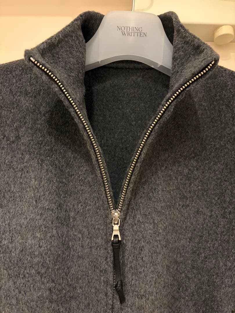 nothing written Plaza zip blouson グレー