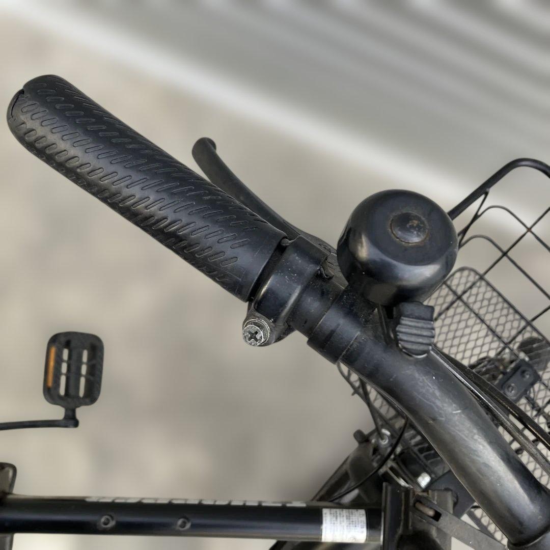 HOPPER 折りたたみ自転車 ブラック　20インチ　外装6段　ヘッドライト付き