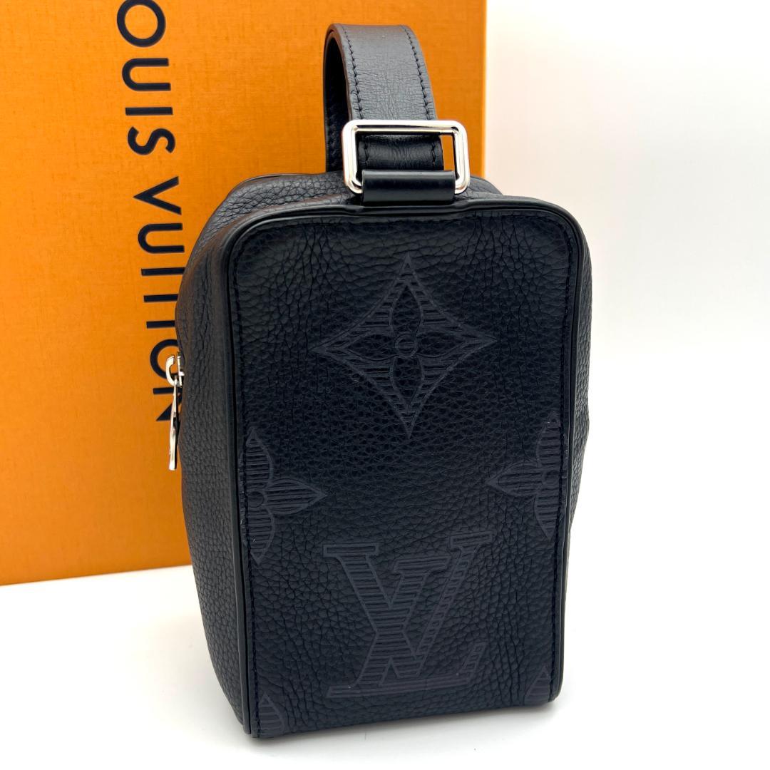 ルイヴィトン モノグラム シャドウ ヴァヴァンNV ブラック C156