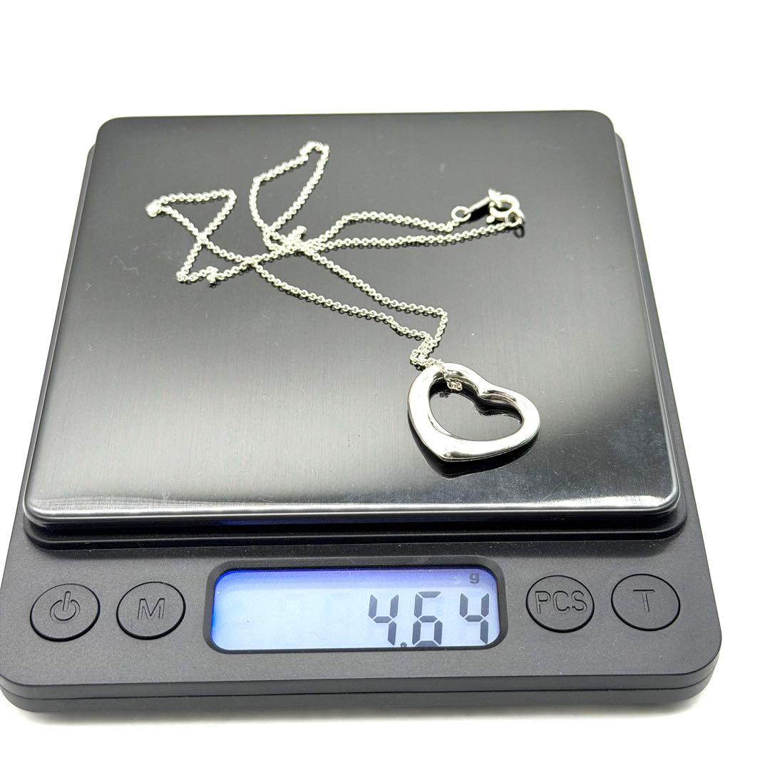 ★美品★Tiffany&co. ティファニー オープンハート ネックレス 925