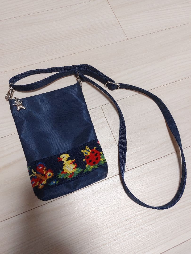 フェイラー 学校フェイラー ハイジ スマホショルダー ネイビー