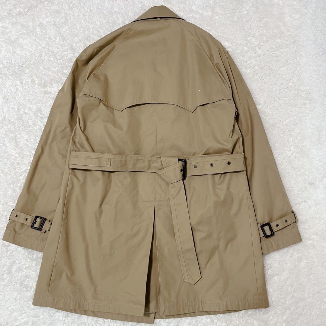 Paul Smith トレンチコート ベージュ マルチストライプ ライナー