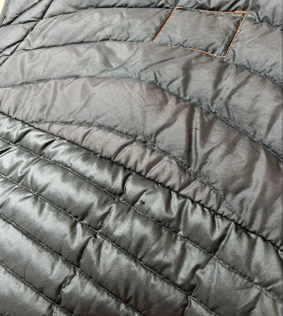 希少‼️黒‼️パタゴニア WORN WEAR ダウンベスト recrafted