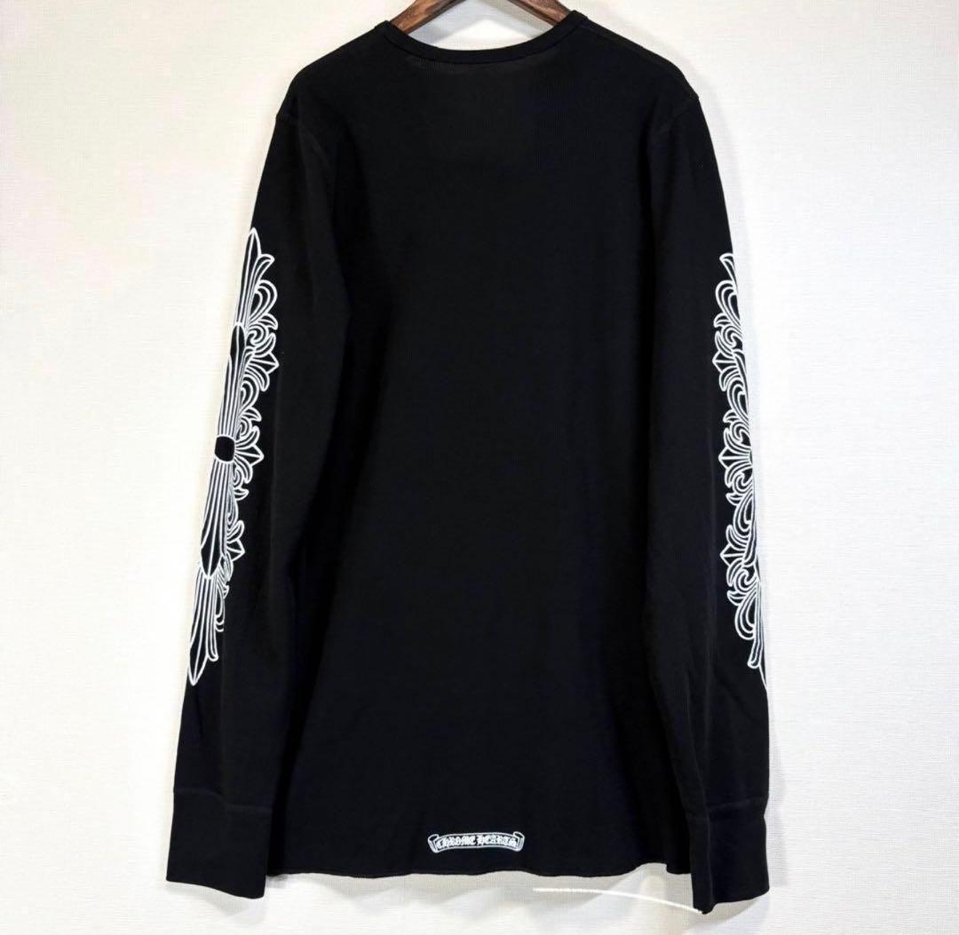 CHROME HEARTS フローラル サーマルロンTシャツ 長袖　クロムハーツ