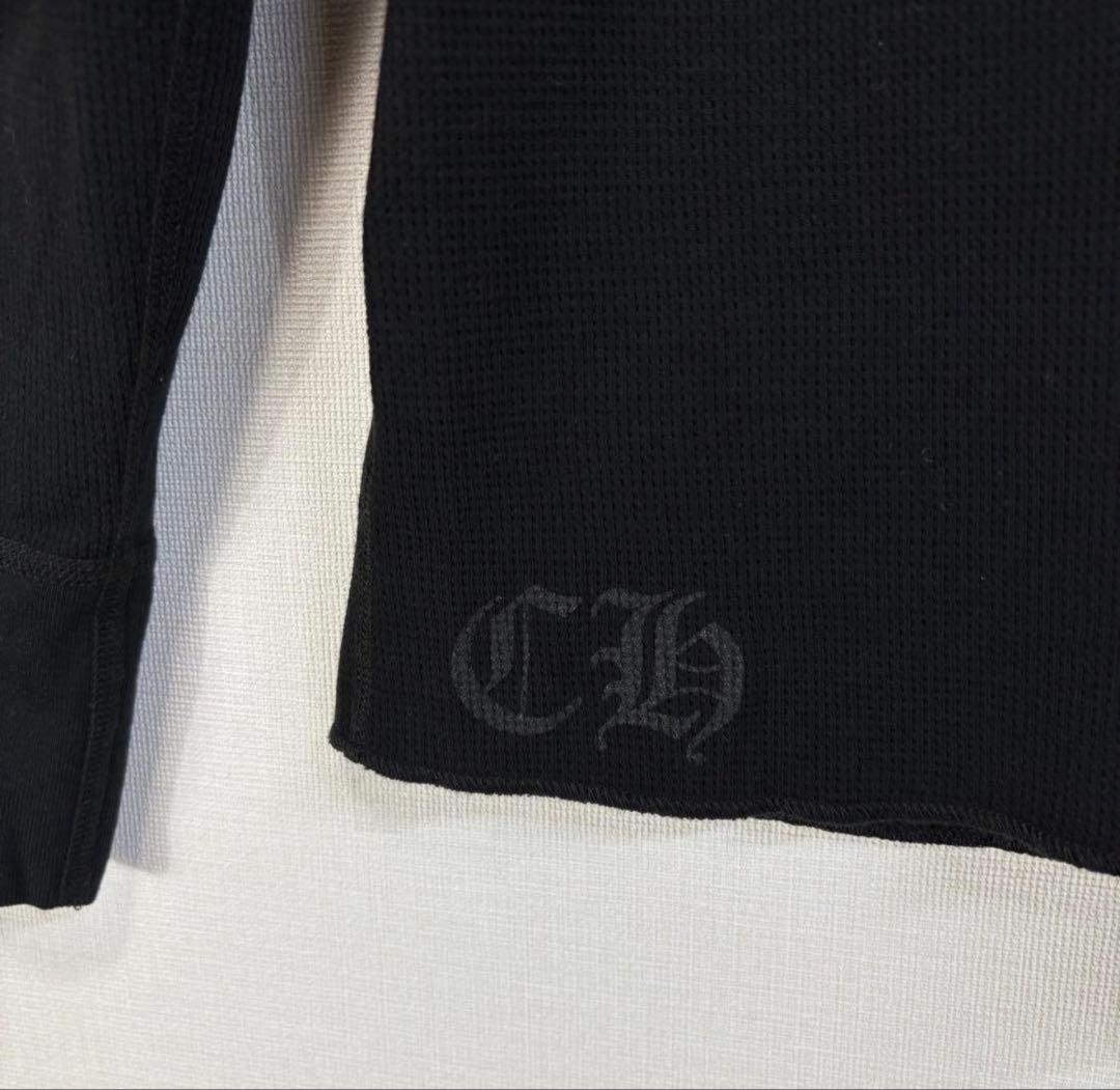 CHROME HEARTS フローラル サーマルロンTシャツ 長袖　クロムハーツ