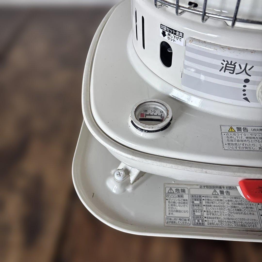 コロナ CORONA 石油ストーブ ホワイト型式 KCL-6615