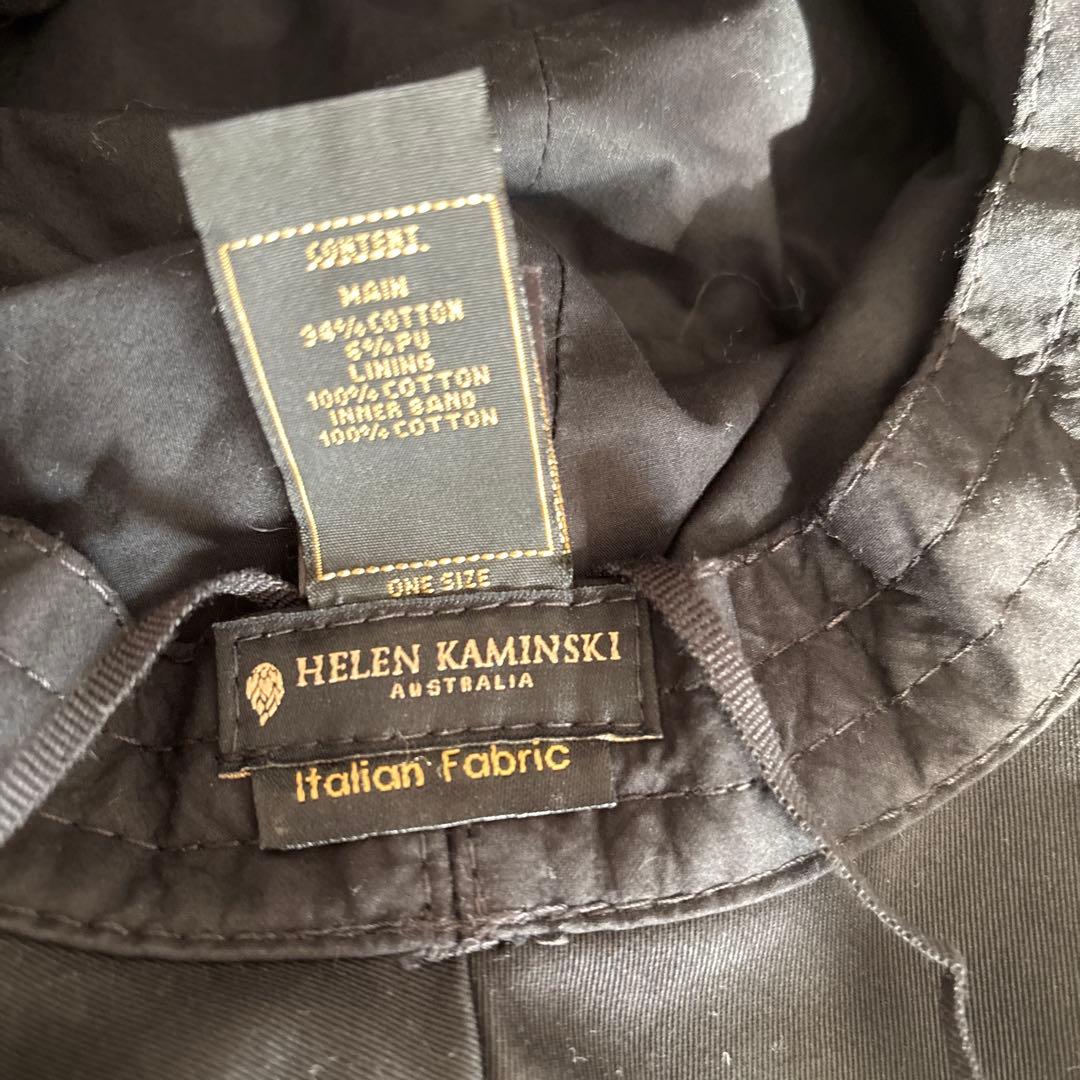 ヘレンカミンスキーブラック ハット