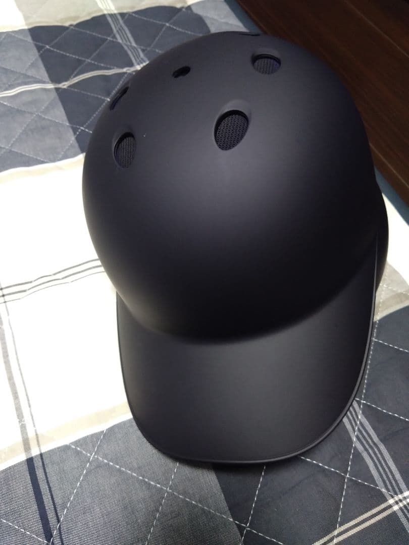 ミズノ 野球右打者用軟式艶消し片耳ヘルメット Lサイズ