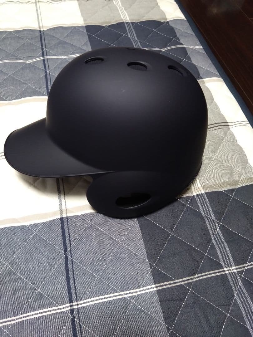 ミズノ 野球右打者用軟式艶消し片耳ヘルメット Lサイズ