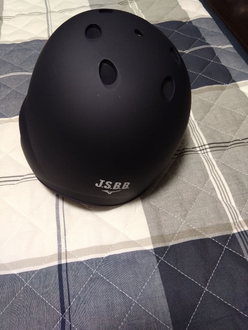 ミズノ 野球右打者用軟式艶消し片耳ヘルメット Lサイズ