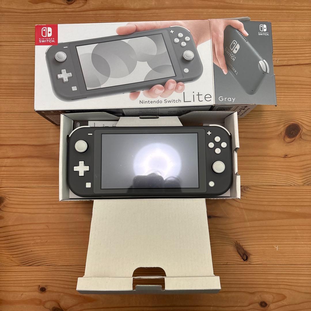 Nintendo Switch Lite Gray 箱付き