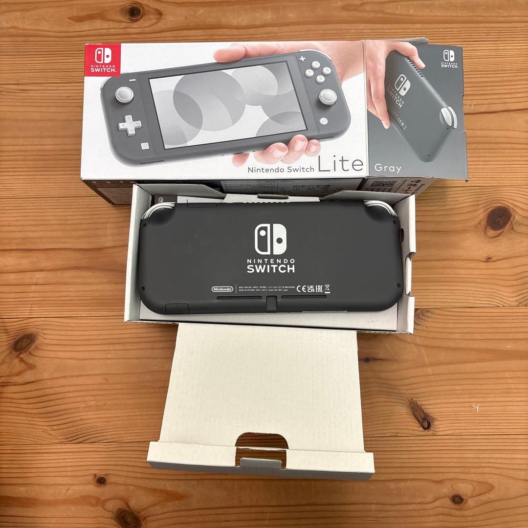 Nintendo Switch Lite Gray 箱付き