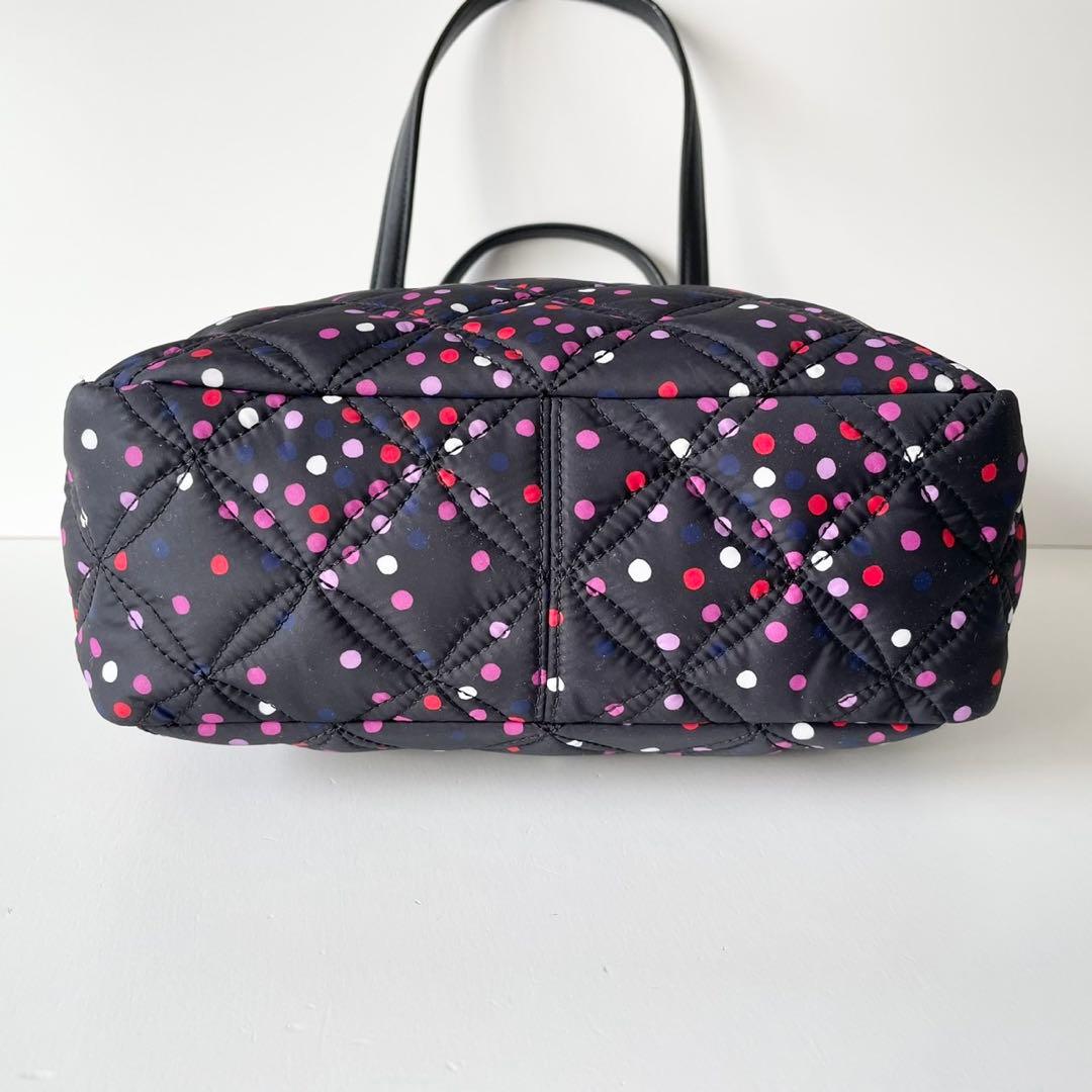 【ほぼ新品】kate spade トートバッグ キルティング ナイロン マザーズ
