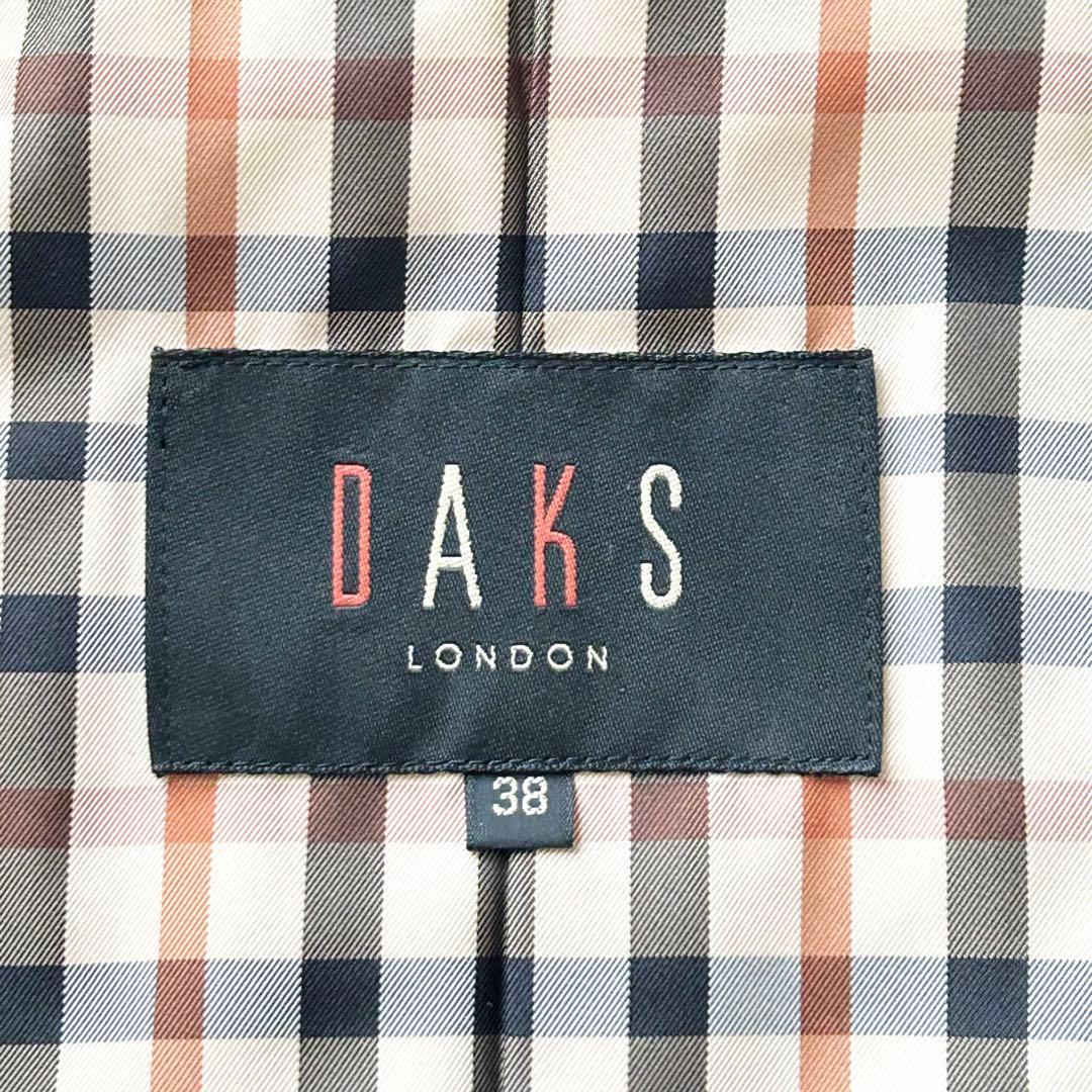 2925Z 美品 ダックス キルティングロングコート フード 2way ベージュ