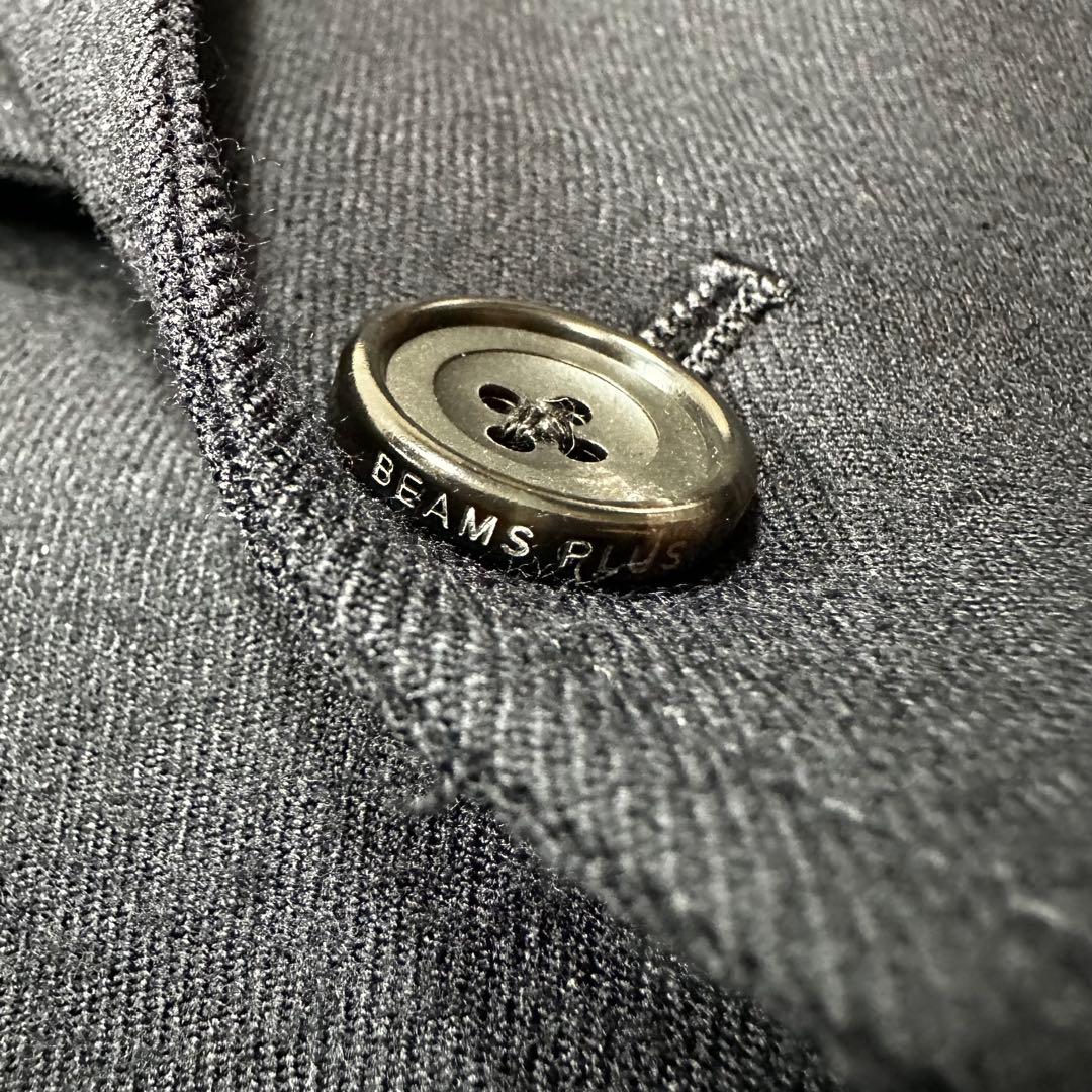 百名品◎BEAMS＋ 3B Jacket Flannel メンズ 紺　Lサイズ