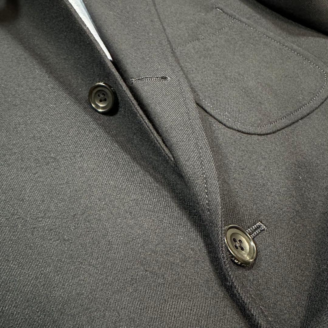 百名品◎BEAMS＋ 3B Jacket Flannel メンズ 紺　Lサイズ