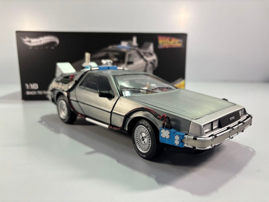 Hotwheels Elite Back to the Future デロリアン