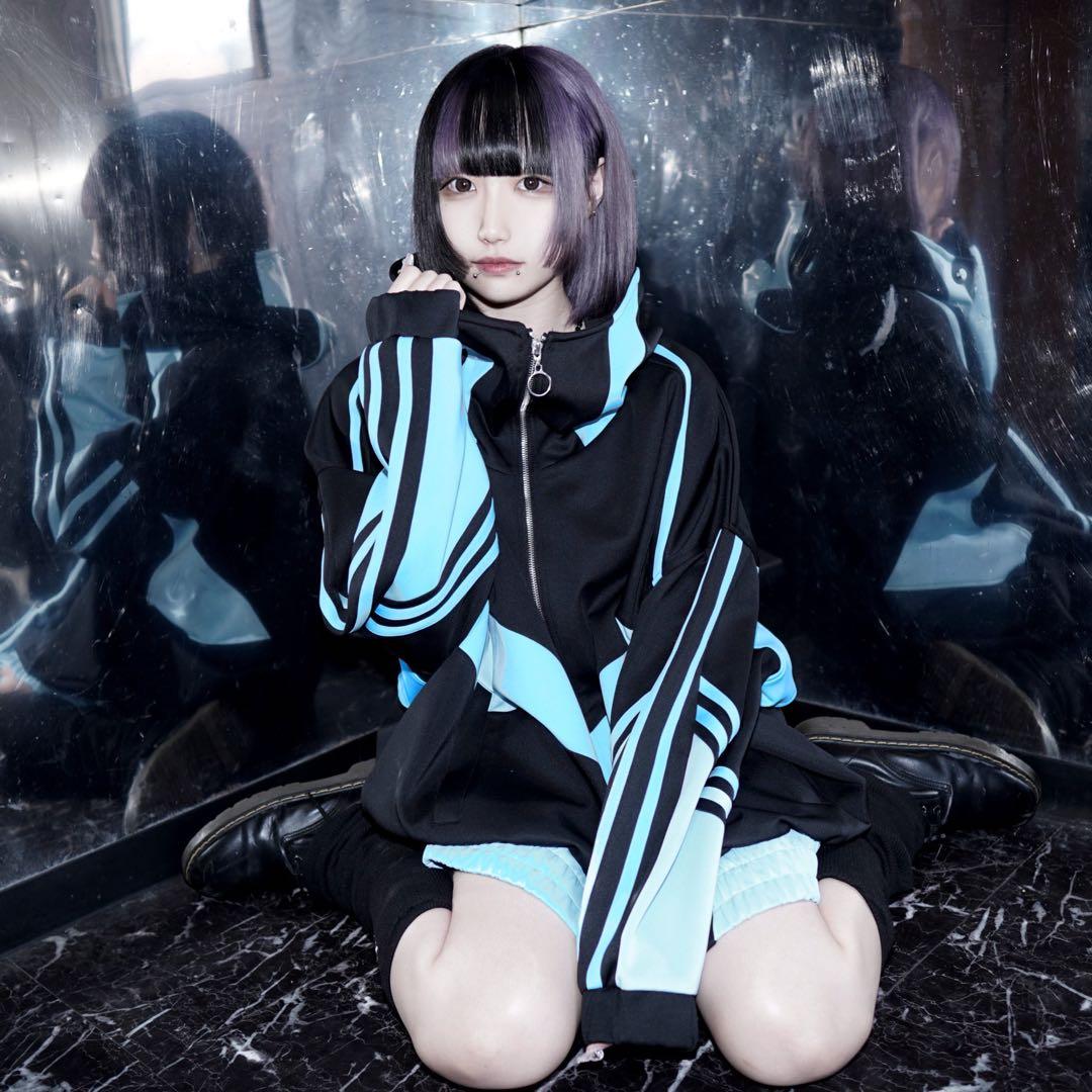 REFLEM BIG切替ジャージ パーカー