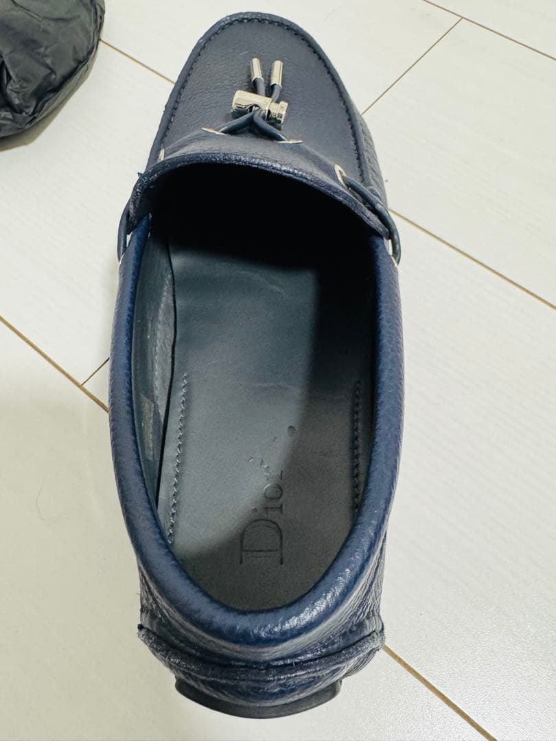 Dior homme ディオール ホム　ローファー　ネイビー