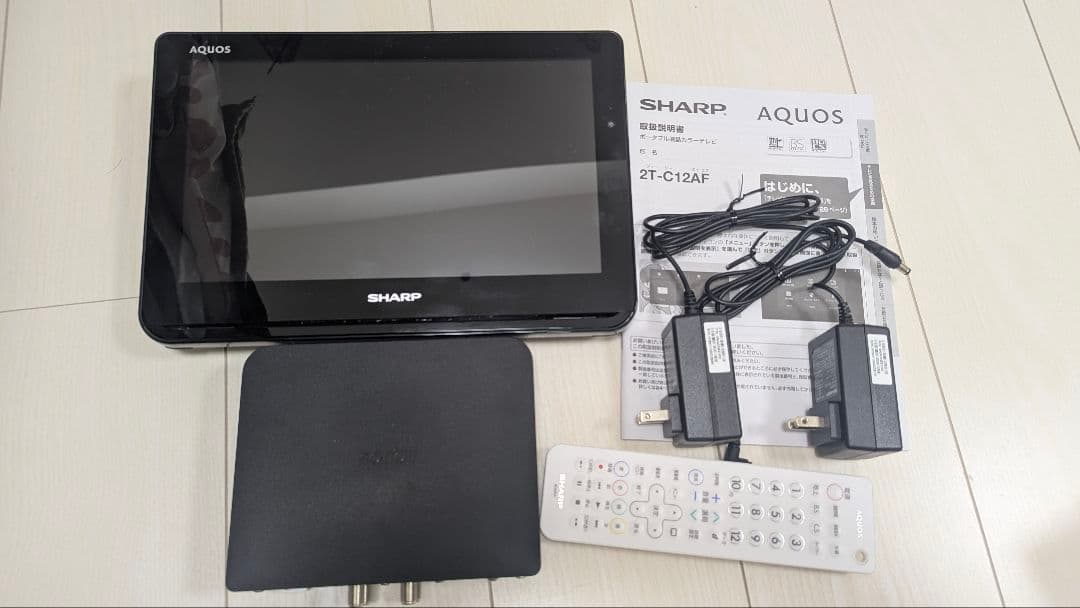 SHARP AQUOS 2T-C12AF ポータブルテレビ