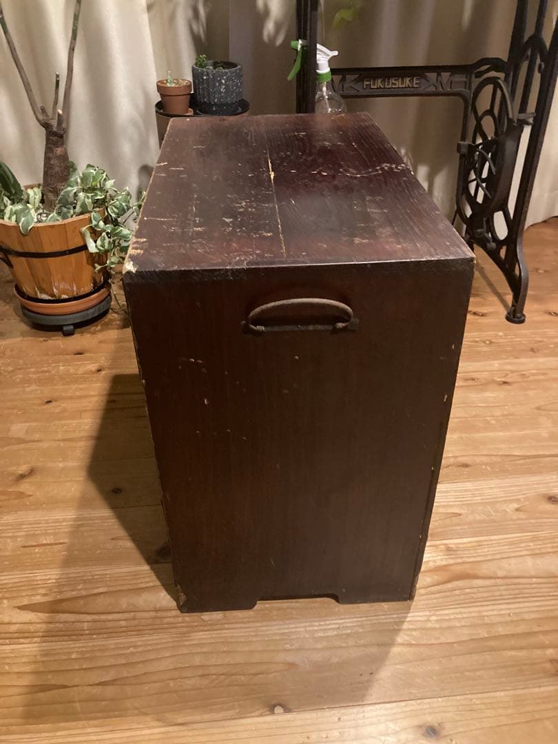 大正レトロ　時代和箪笥　5杯　チェスト　大正14年頃