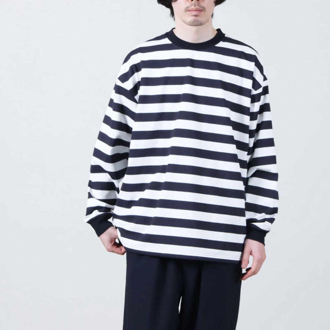 トップス daiwa pier39 TECH DRAWSTRING BORDER TEE