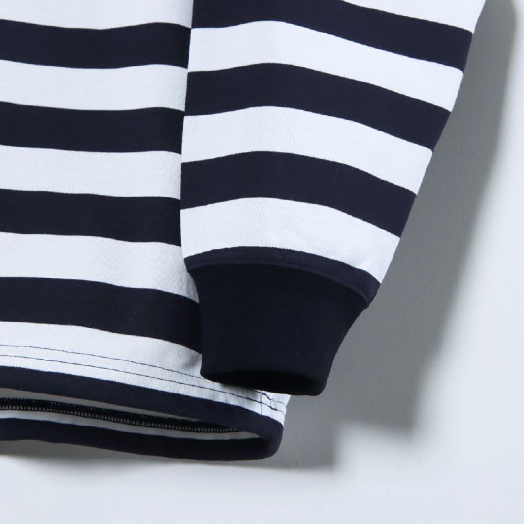 トップス daiwa pier39 TECH DRAWSTRING BORDER TEE