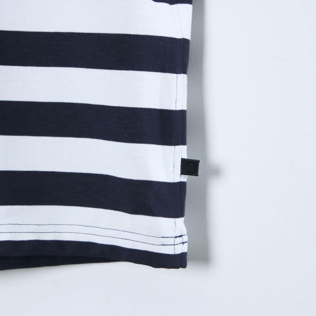 トップス daiwa pier39 TECH DRAWSTRING BORDER TEE