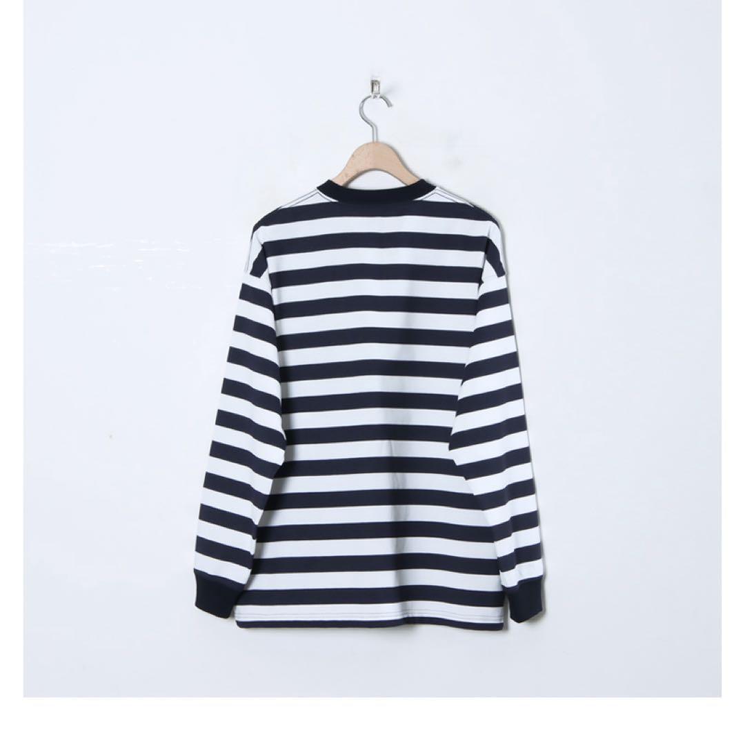 トップス daiwa pier39 TECH DRAWSTRING BORDER TEE