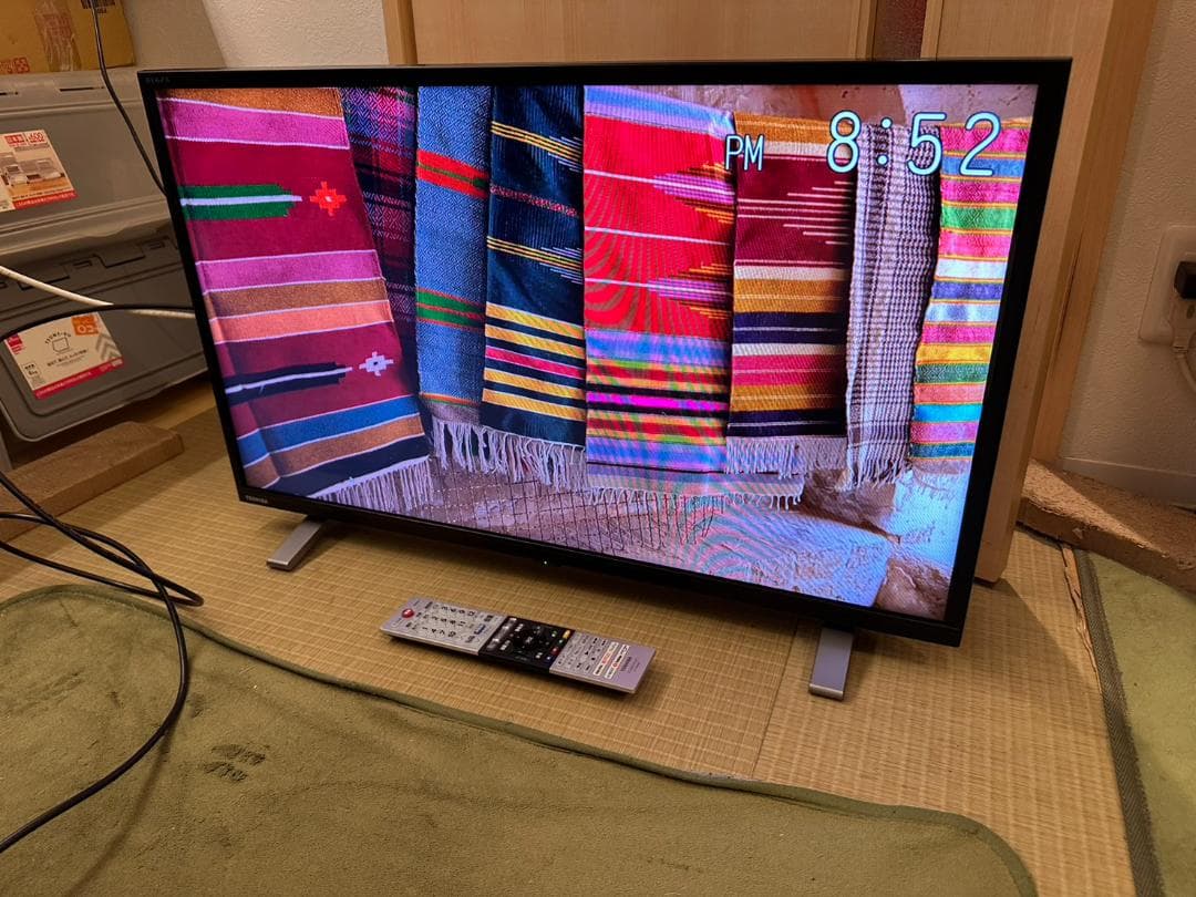 アプリ内蔵極美品　TOSHIBA 東芝 テレビ　32V34　2023年製　32型