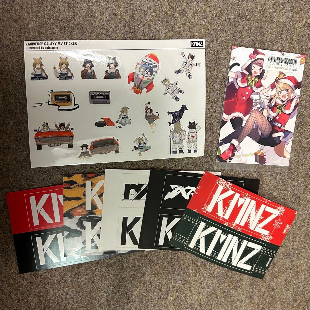 【未開封】KMNROUND CD KMNZステッカー等セット