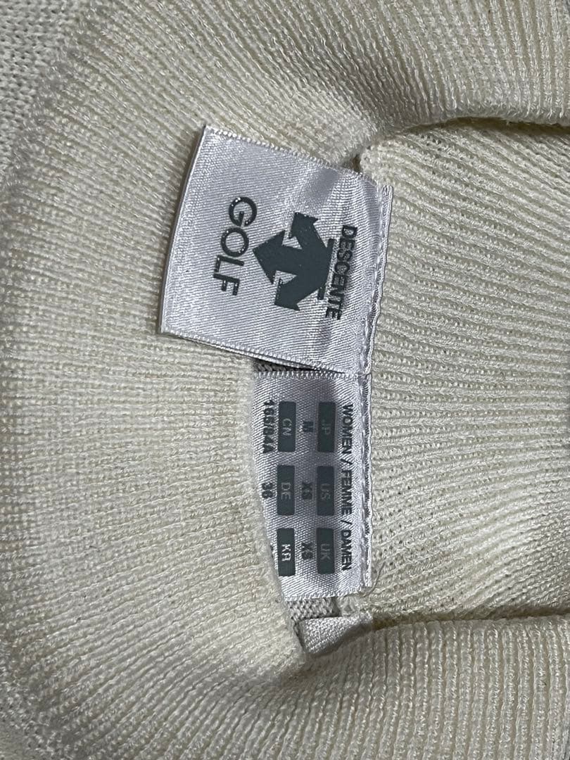 DESCENTE セーター・スカートセット　セットアップ デサントゴルフ
