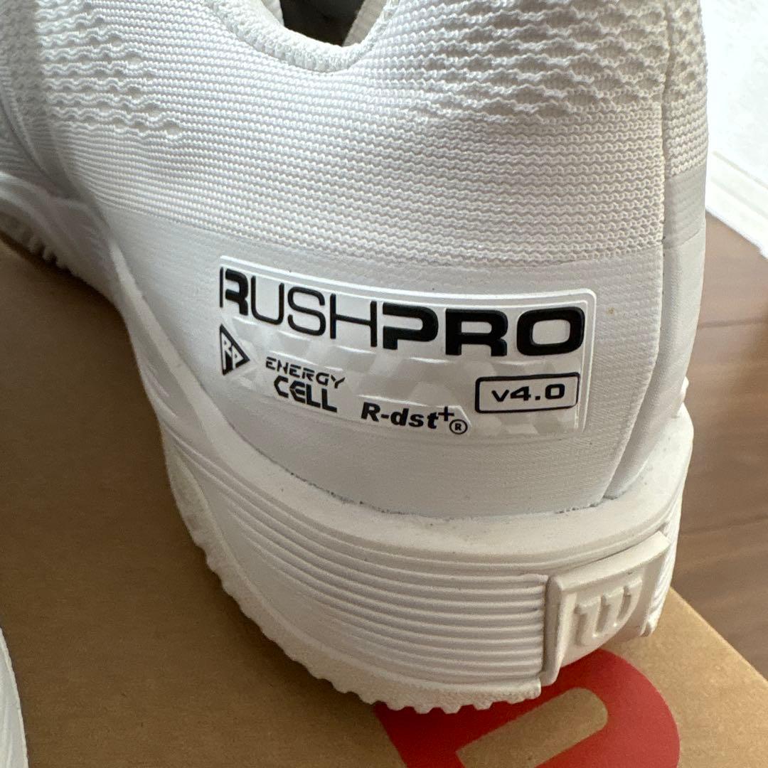 ウィルソン　テニスシューズ　ラッシュプロ4.0 オールコート用（26.5cm）