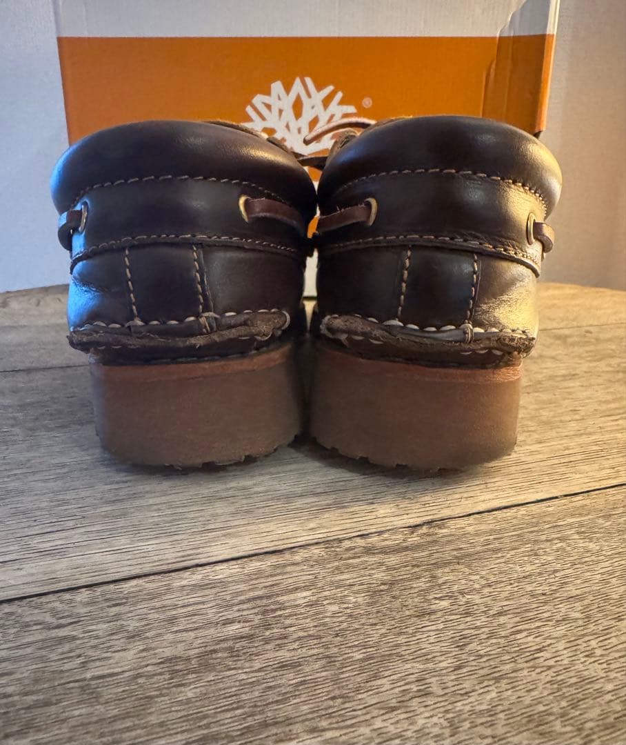 ピンクさま専用Timberland 3EYELET BOAT LUG BROWN