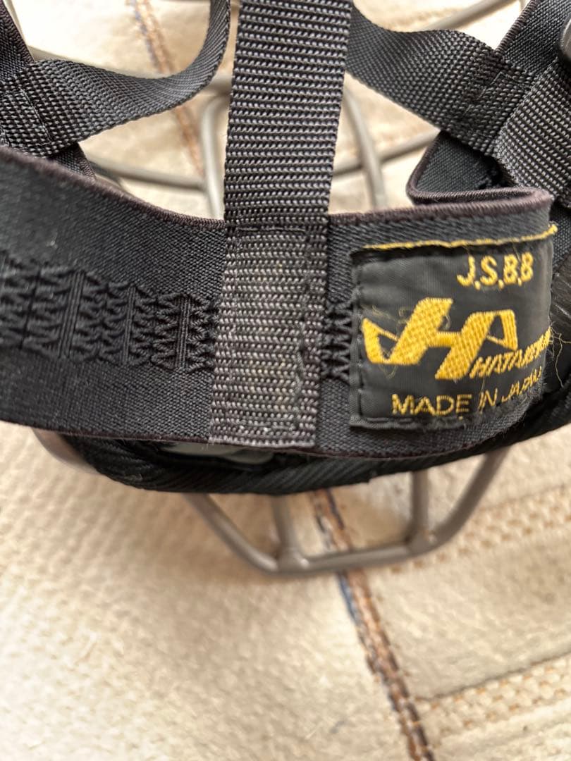 ハタケヤマ　軟式ハイクラスキャッチャーマスク　中古　hatakeyama 防具
