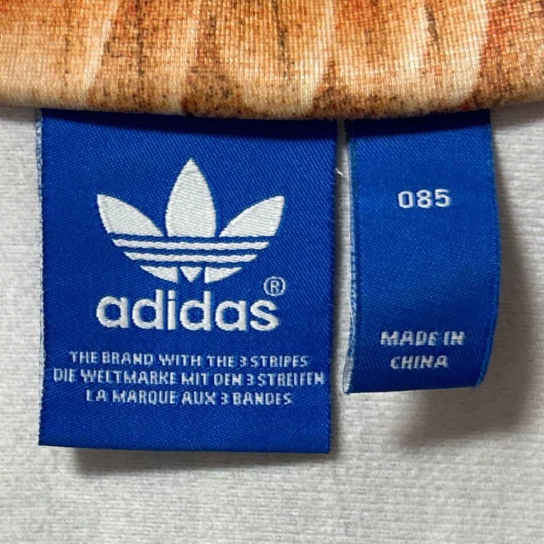 レア アディダス adidas トラックジャケット バックロゴ 刺繍ロゴ 羽根