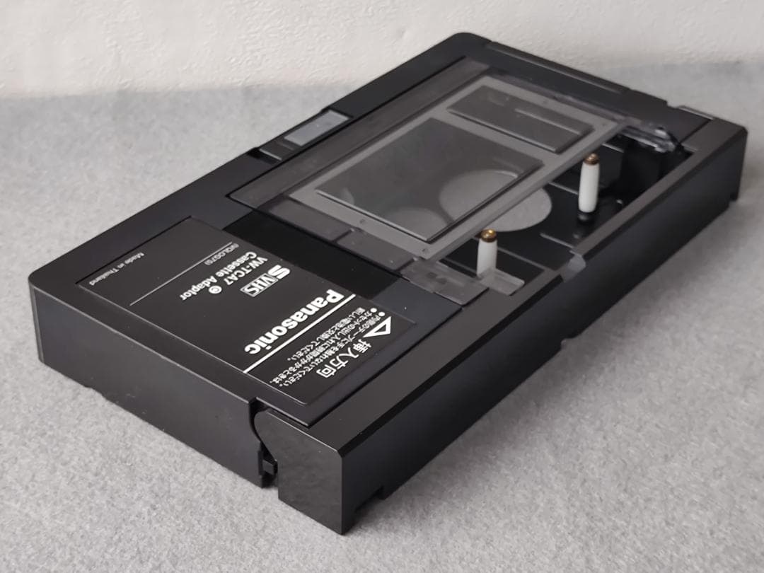 ◎（未使用）パナソニック VHS-C変換用カセットアダプター　VW-TCA7