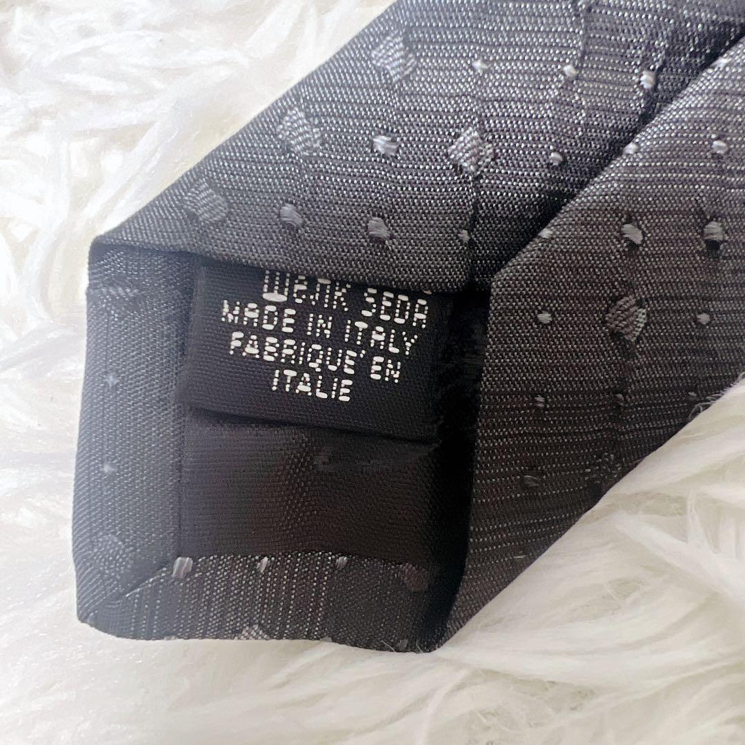 Vivienne Westwood ネクタイ グレー オーブ柄 ドット イタリア