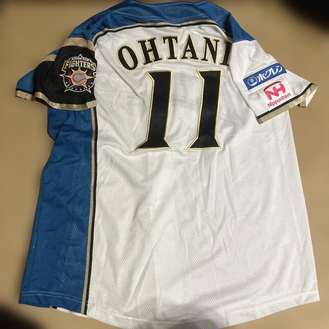 大谷翔平 日ハム時代 公式 ユニフォーム 刺繍