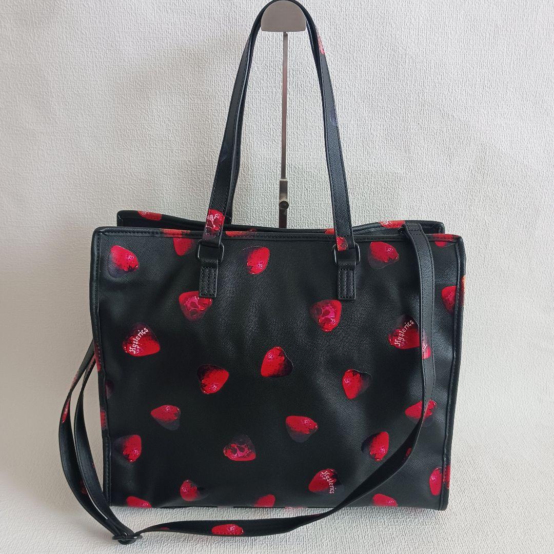 ヒステリックグラマー スカルベリー トートバッグ A4サイズ