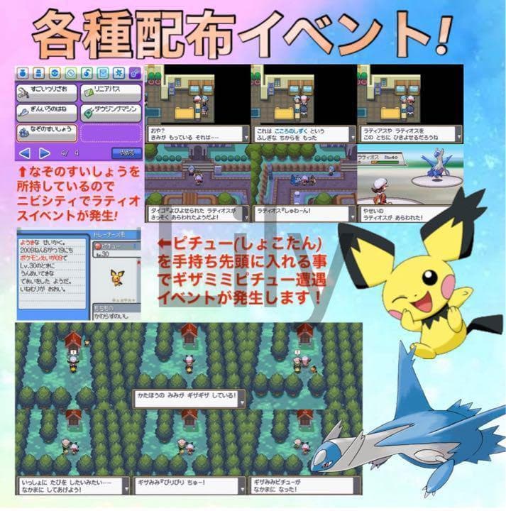 ポケットモンスター　ケース付き　ハートゴールド