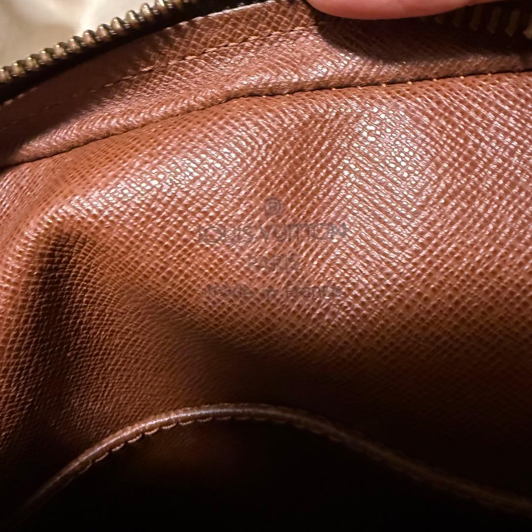 【鑑定済】 ベタ無 ルイヴィトン ダヌーブ モノグラム ショルダーバッグ