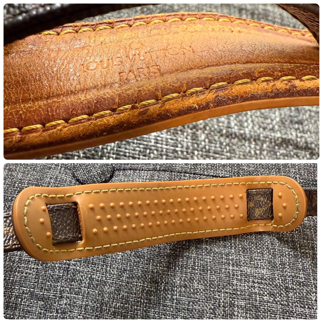 【鑑定済】 ベタ無 ルイヴィトン ダヌーブ モノグラム ショルダーバッグ