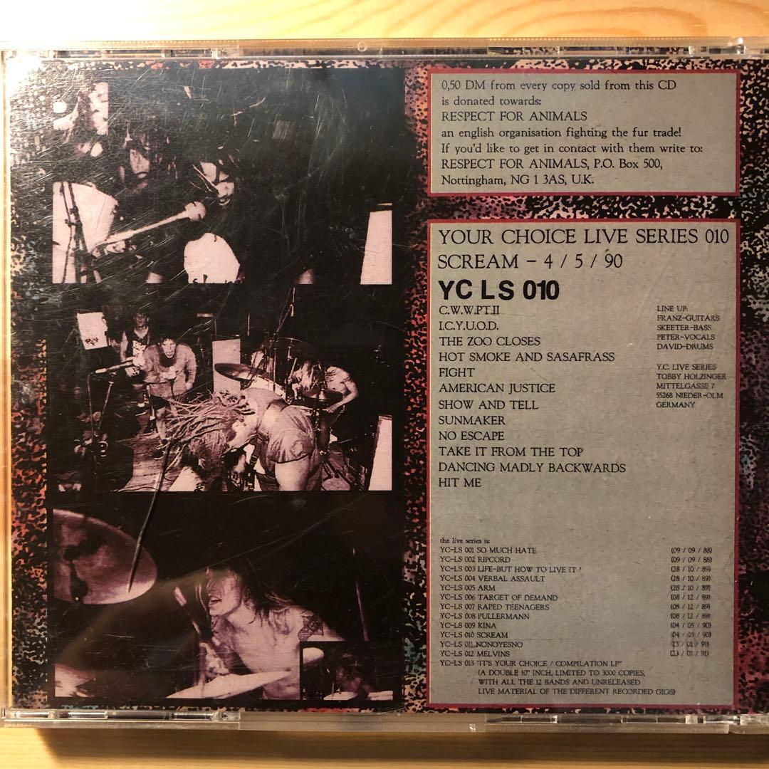 超レア盤　SCREAM CD nyhc