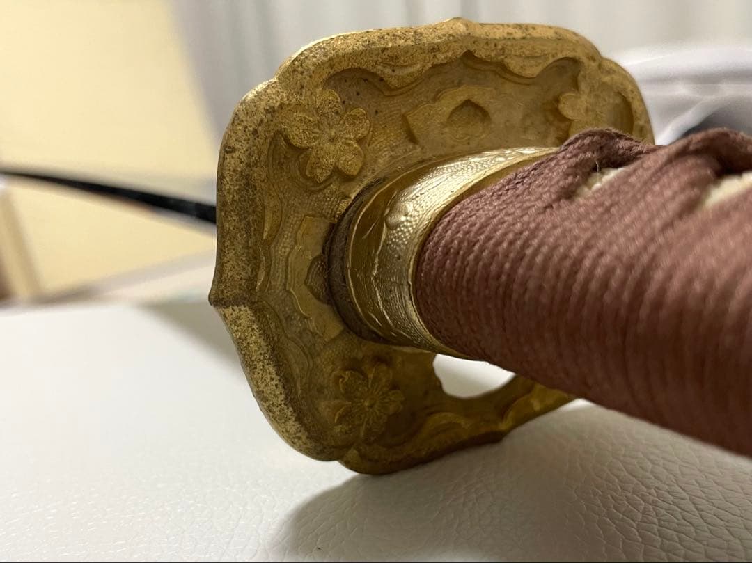 略式軍刀拵入　模造刀　旧日本陸軍　皮鞘