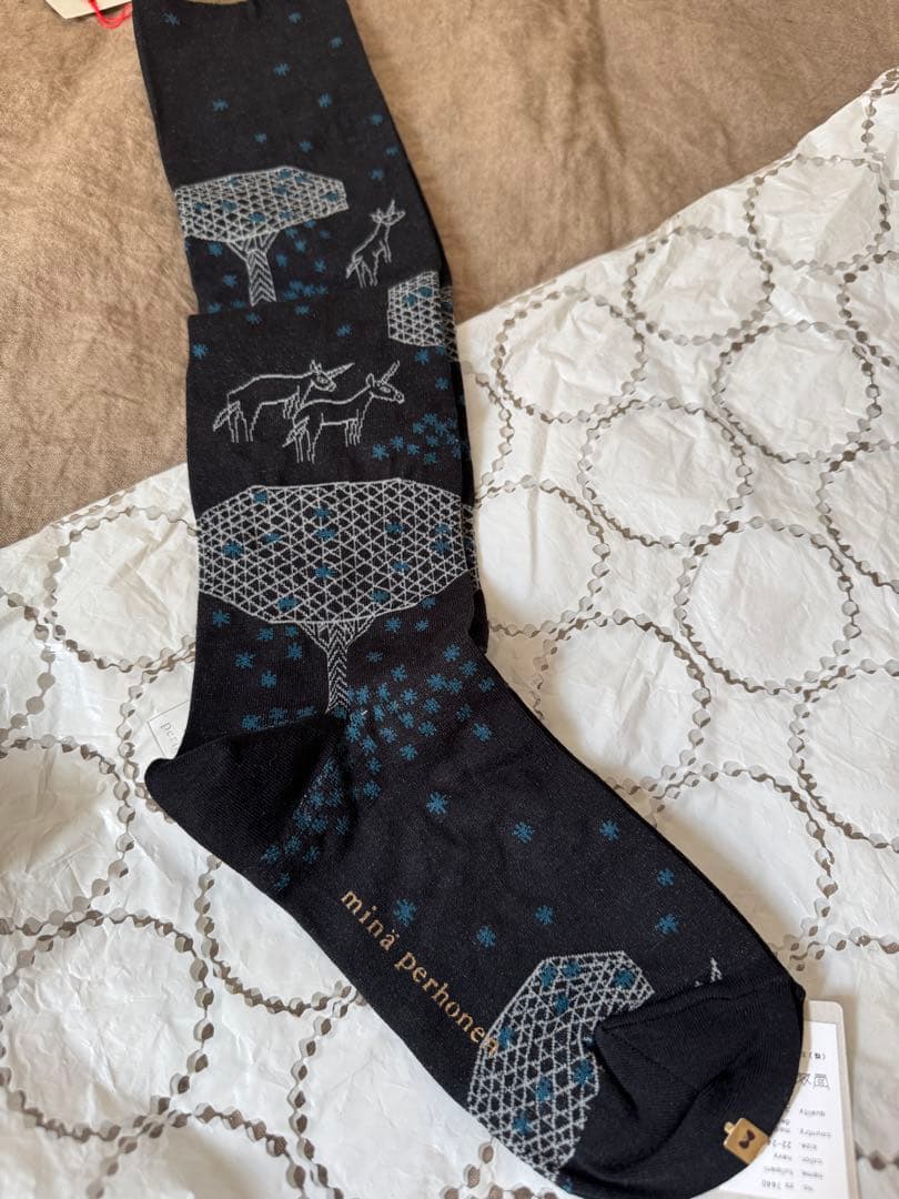 ほんの少しですがお値下げミナペルホネンソックスセット