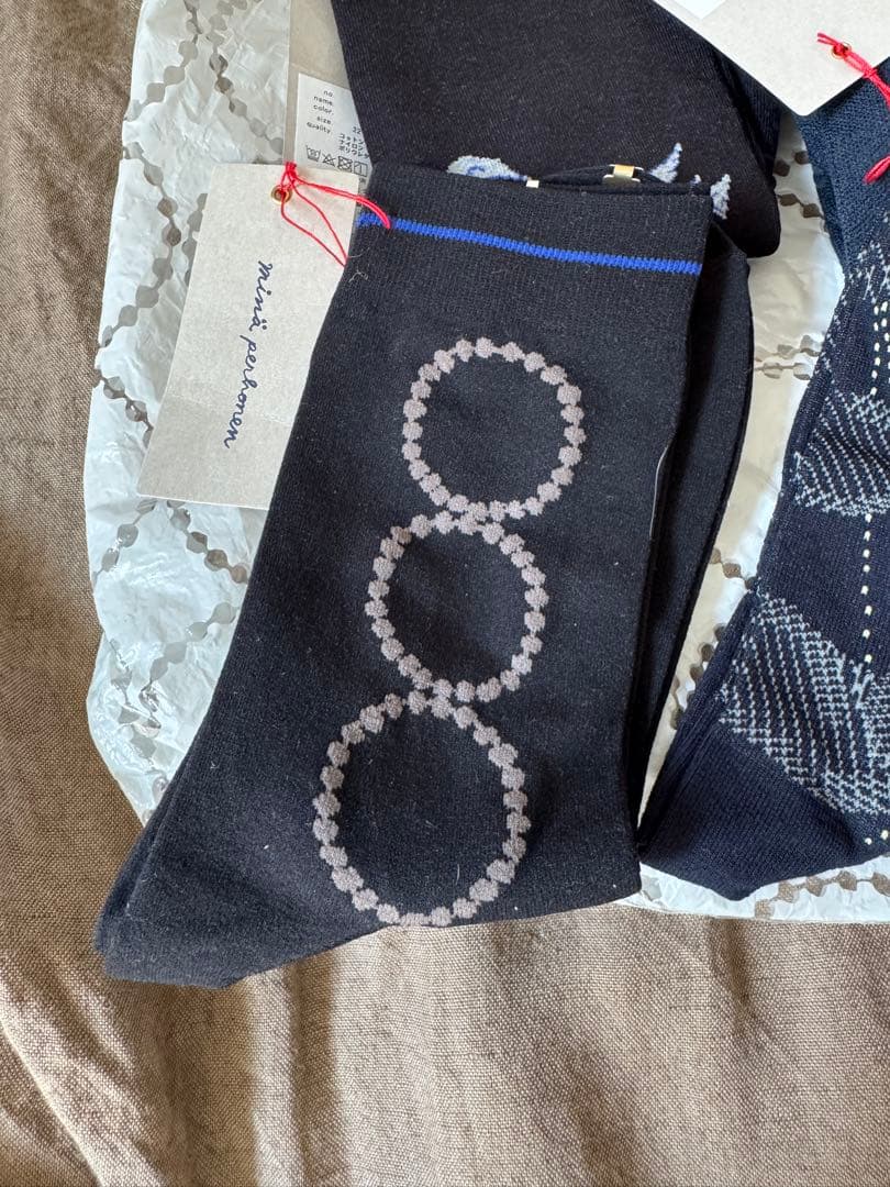 ほんの少しですがお値下げミナペルホネンソックスセット