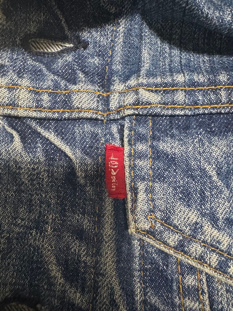 縦落ち!!70s Levi's70505 4th 525刻印 smalle