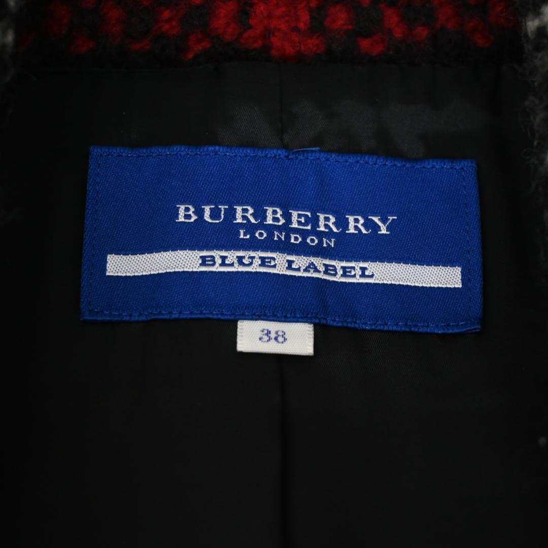 48057★バーバリーブルーレーベル ジャケット ノバチェック　ノヴァチェック