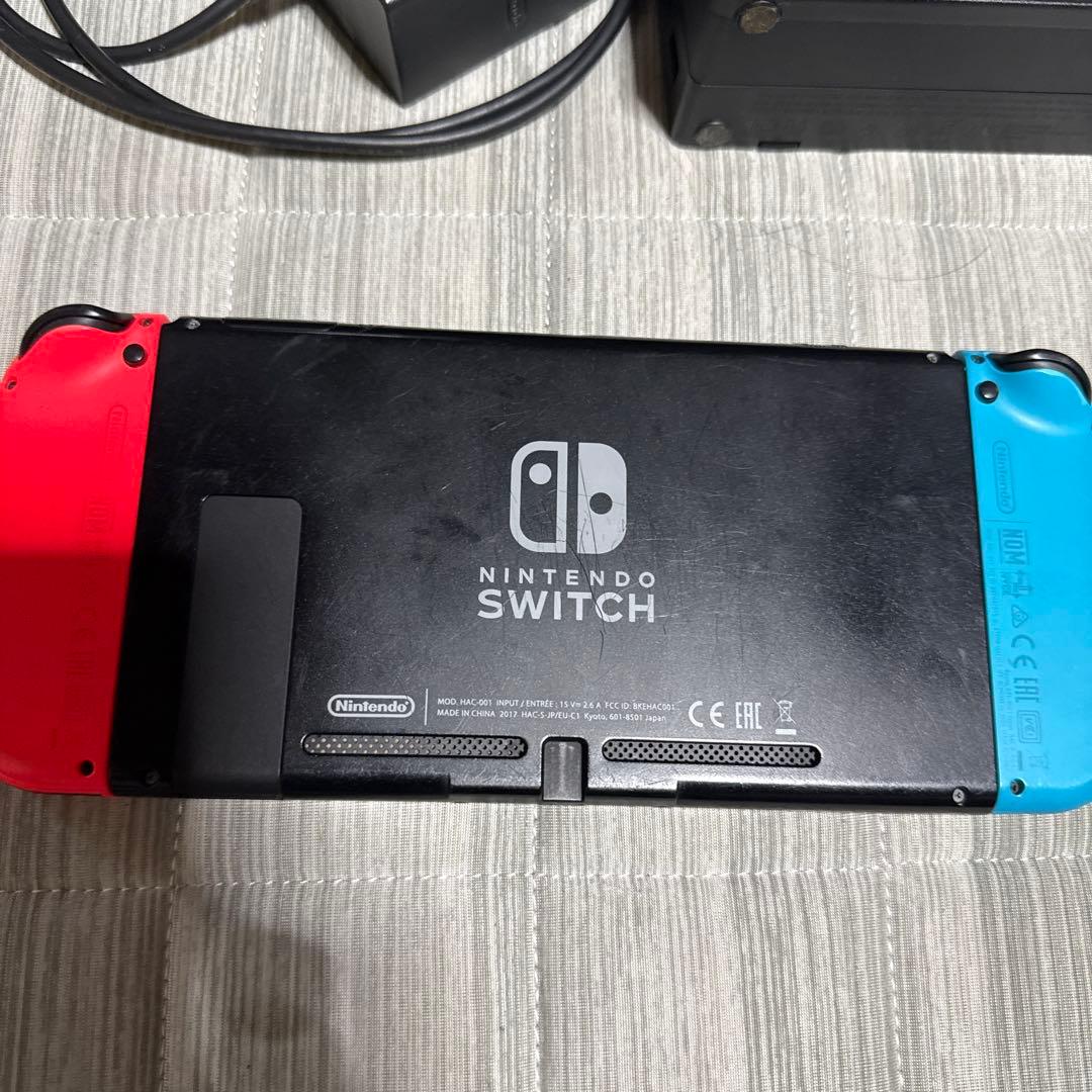 Nintendo Switch 本体 ジョイコン動作バグあり 付属品あり